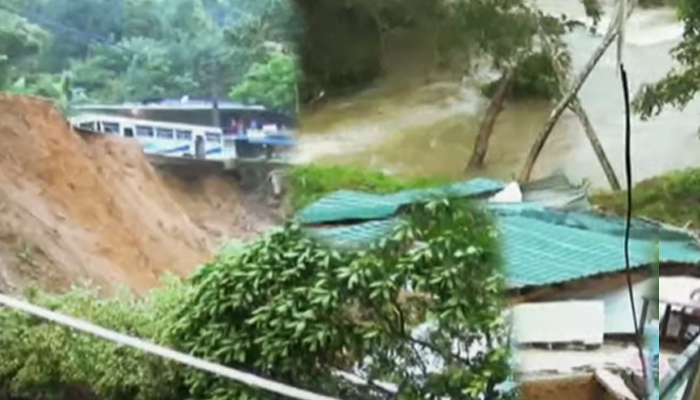අටබාගේ නාය යෑමක් – මහල් ගොඩනැගිල්ලක් ඔයට පෙරළේ අටබාගේ නාය යෑමක් – මහල් ගොඩනැගිල්ලක් ඔයට පෙරළේ