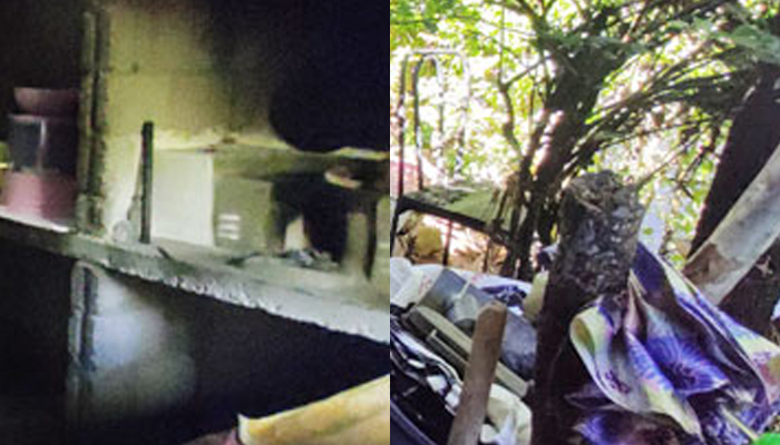 දැරියක් උඳුන දැල්වීමට ‘සුදානම් වන විට’ පිපිරීමක් සහ ගින්නක් දැරියක් උඳුන දැල්වීමට ‘සුදානම් වන විට’ පිපිරීමක් සහ ගින්නක්